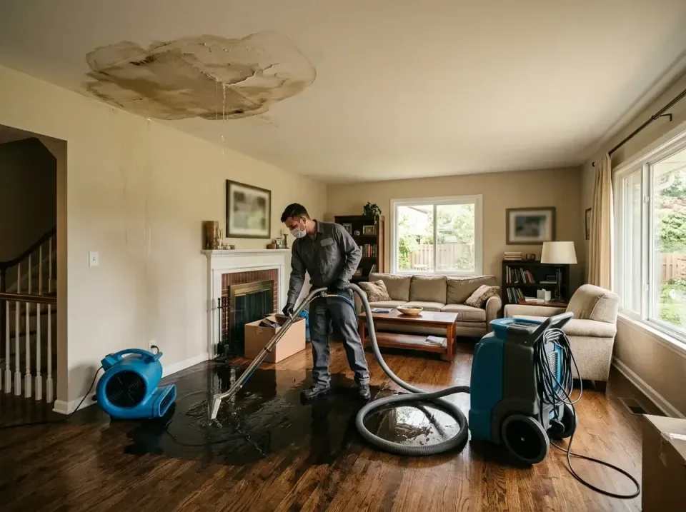 attic-pipe-burst-ceiling-drip-008 — frequently asked questions, Water Damage Restoration & Carpet Care in Quitman, GA